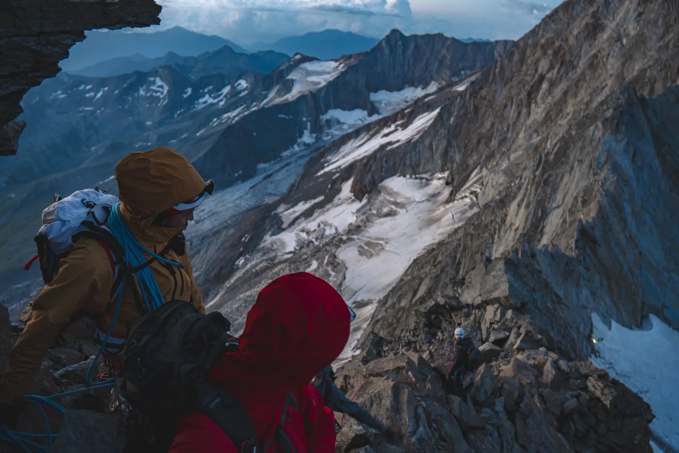 Lagginhorn 4010 m, arête sud, Valais — photo 8