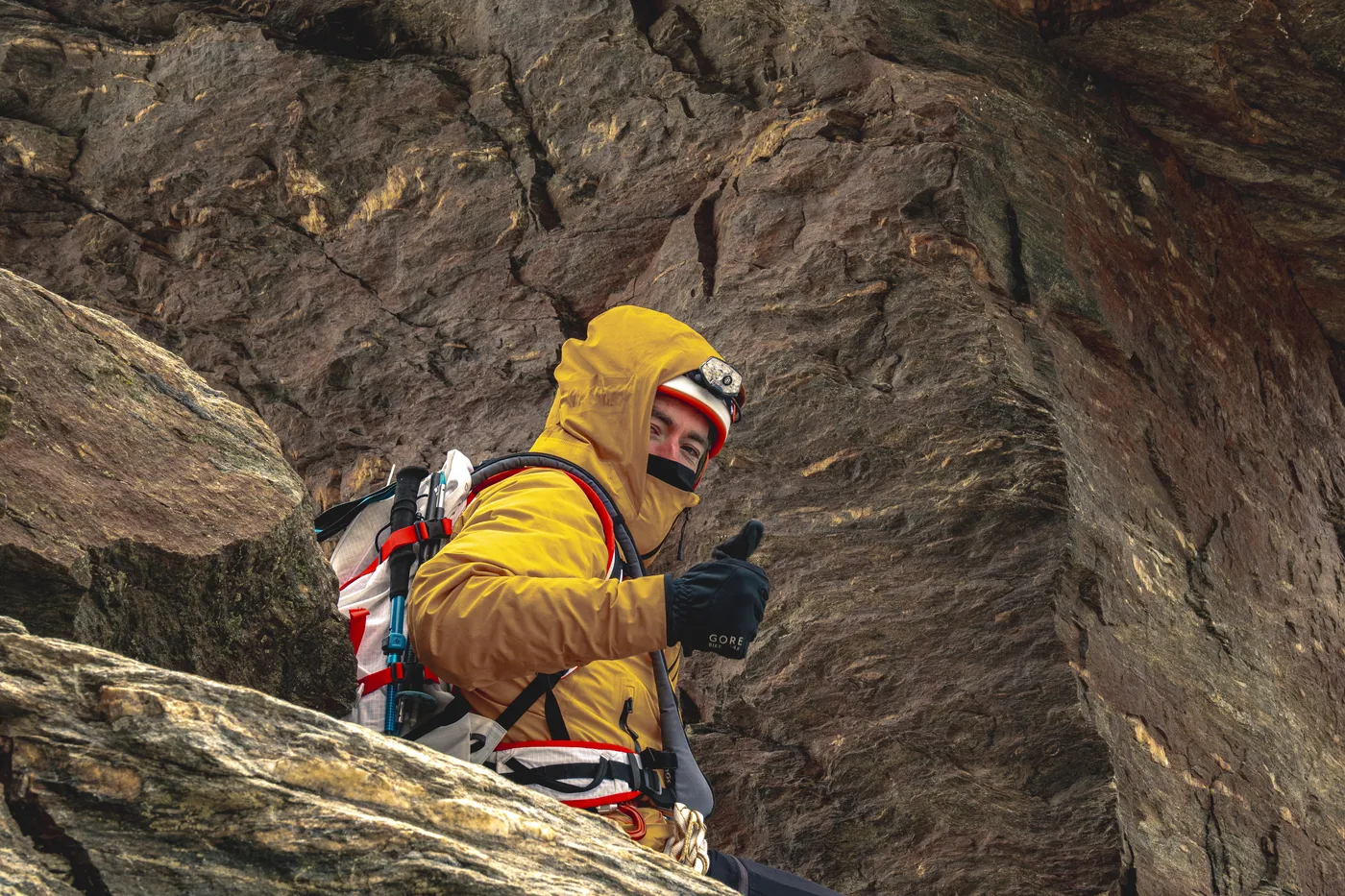 Lagginhorn 4010 m, arête sud, Valais — photo 11