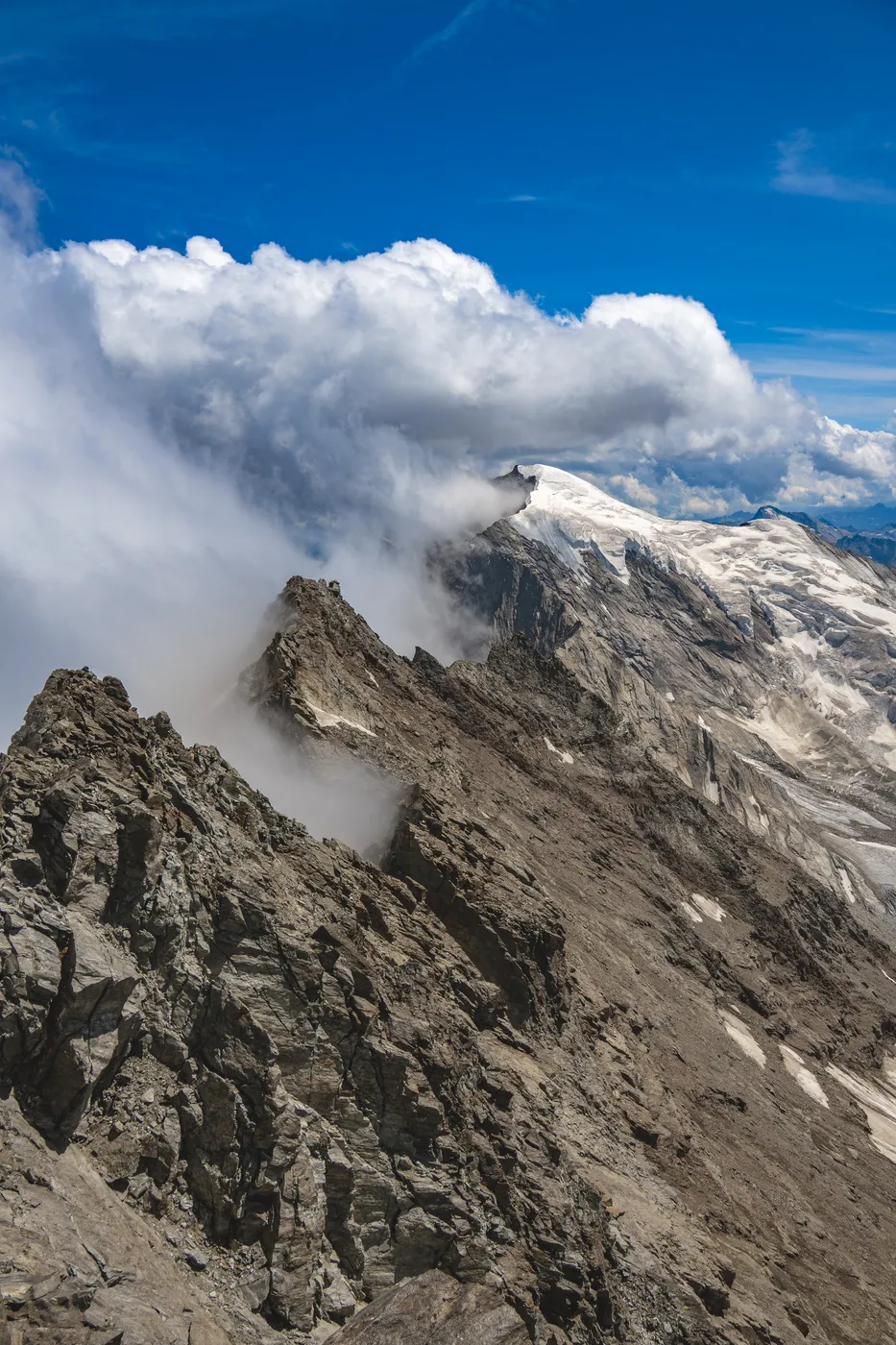 Lagginhorn 4010 m, arête sud, Valais — photo 15