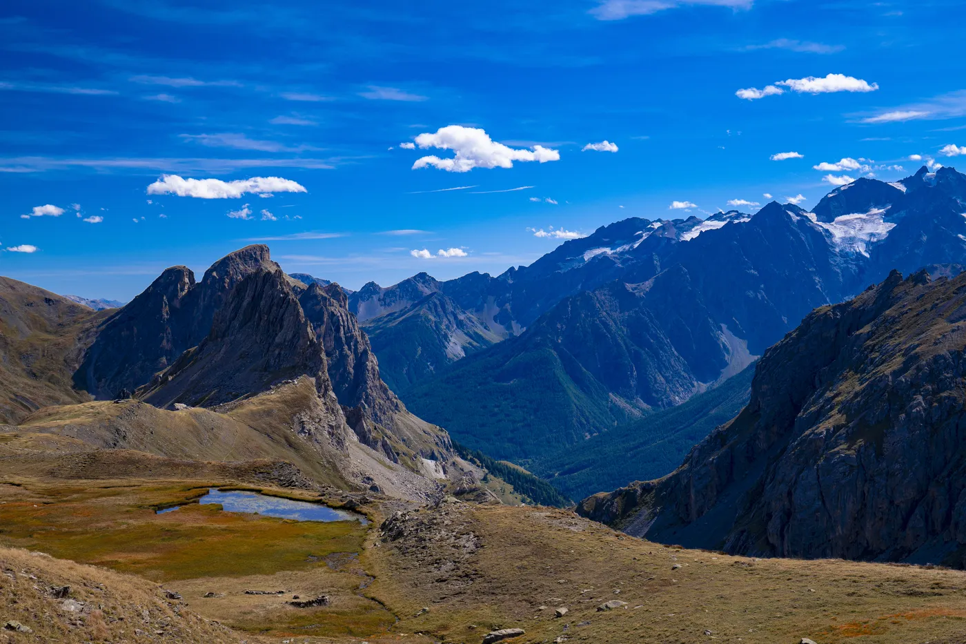 Alpes, été, Lacs et crêtes — photo 2