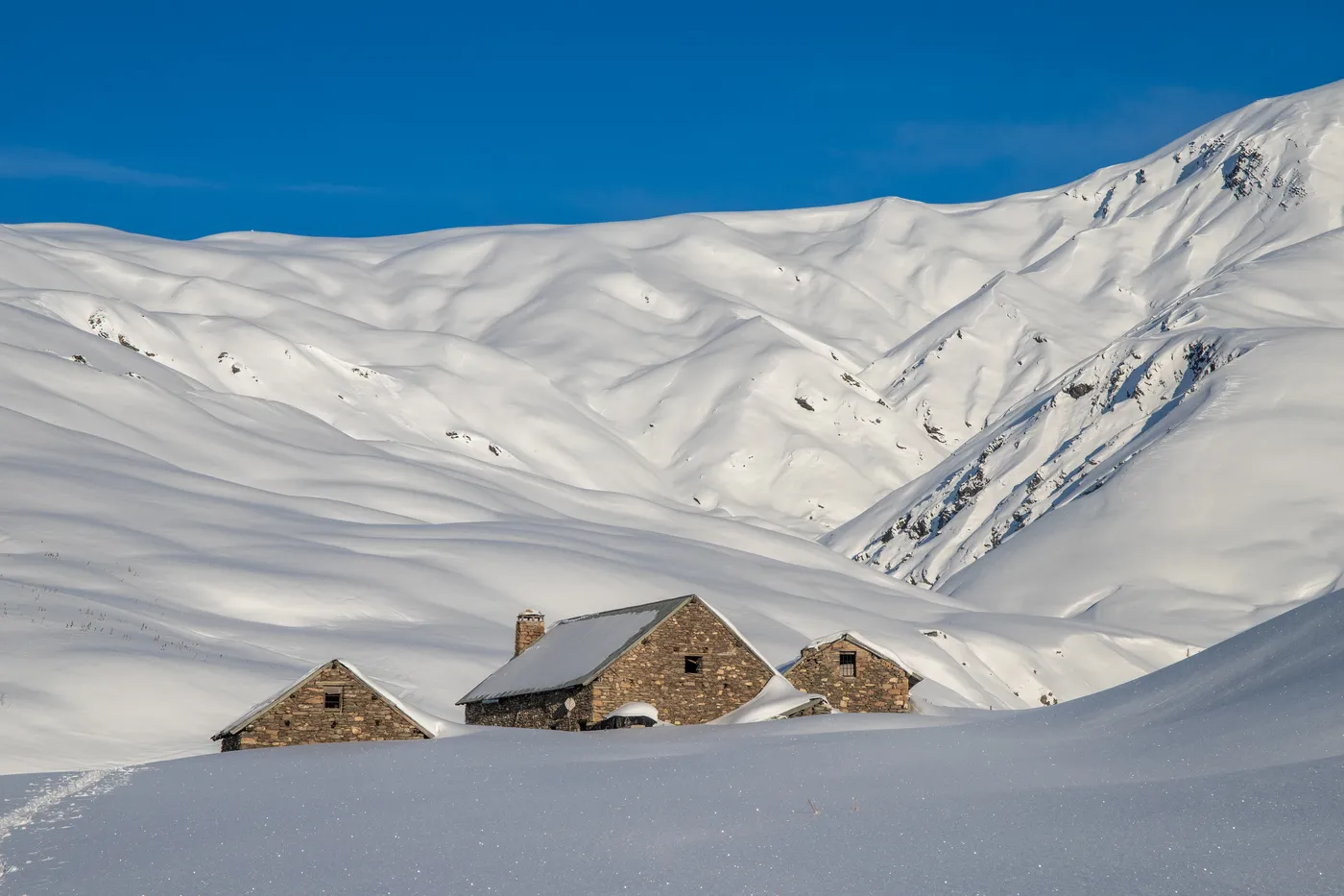 Ski freeride et ski de randonnée dans les Alpes — photo 25