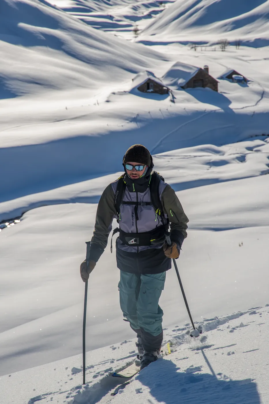 Ski freeride et ski de randonnée dans les Alpes — photo 16