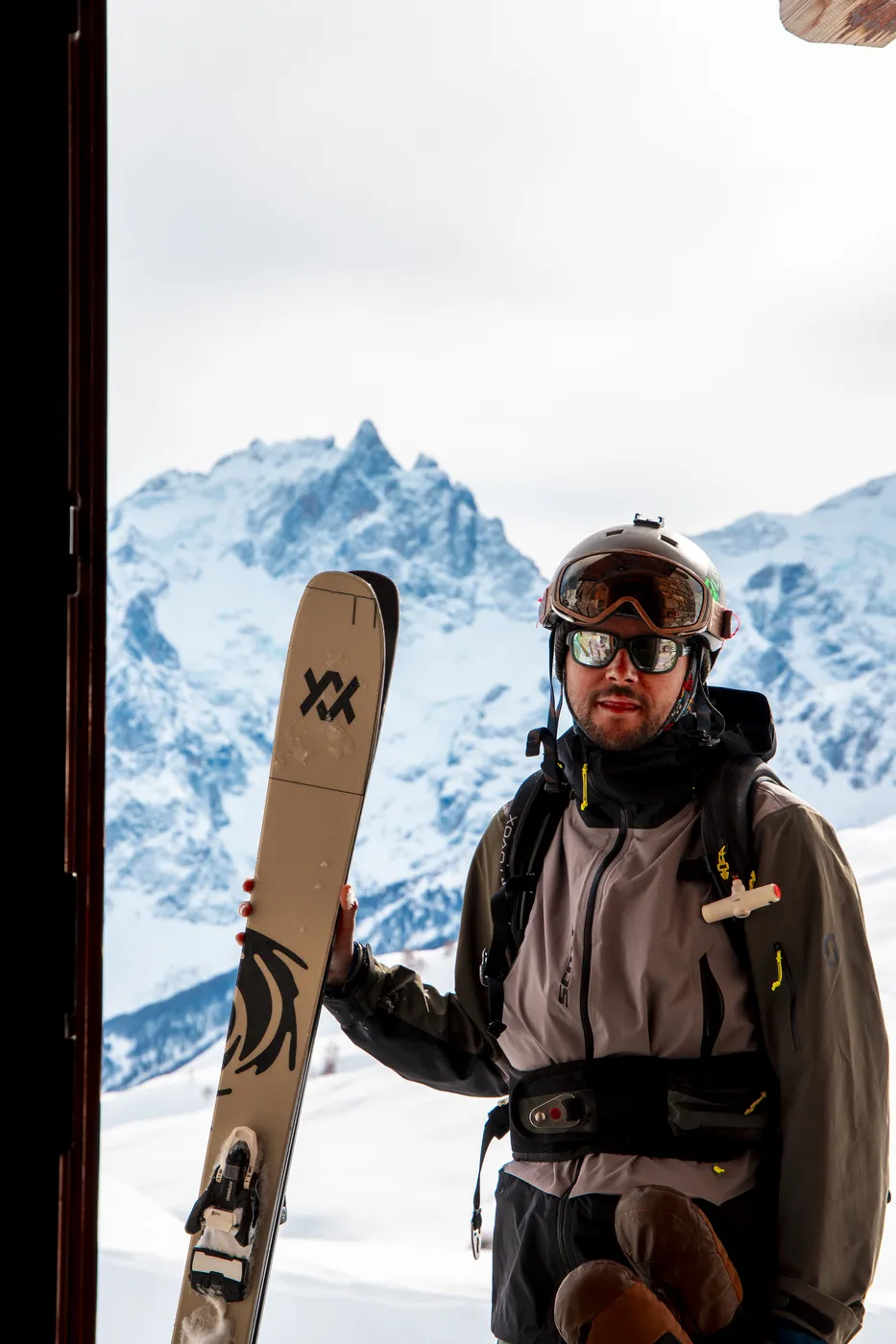 Ski freeride et ski de randonnée dans les Alpes — photo 22