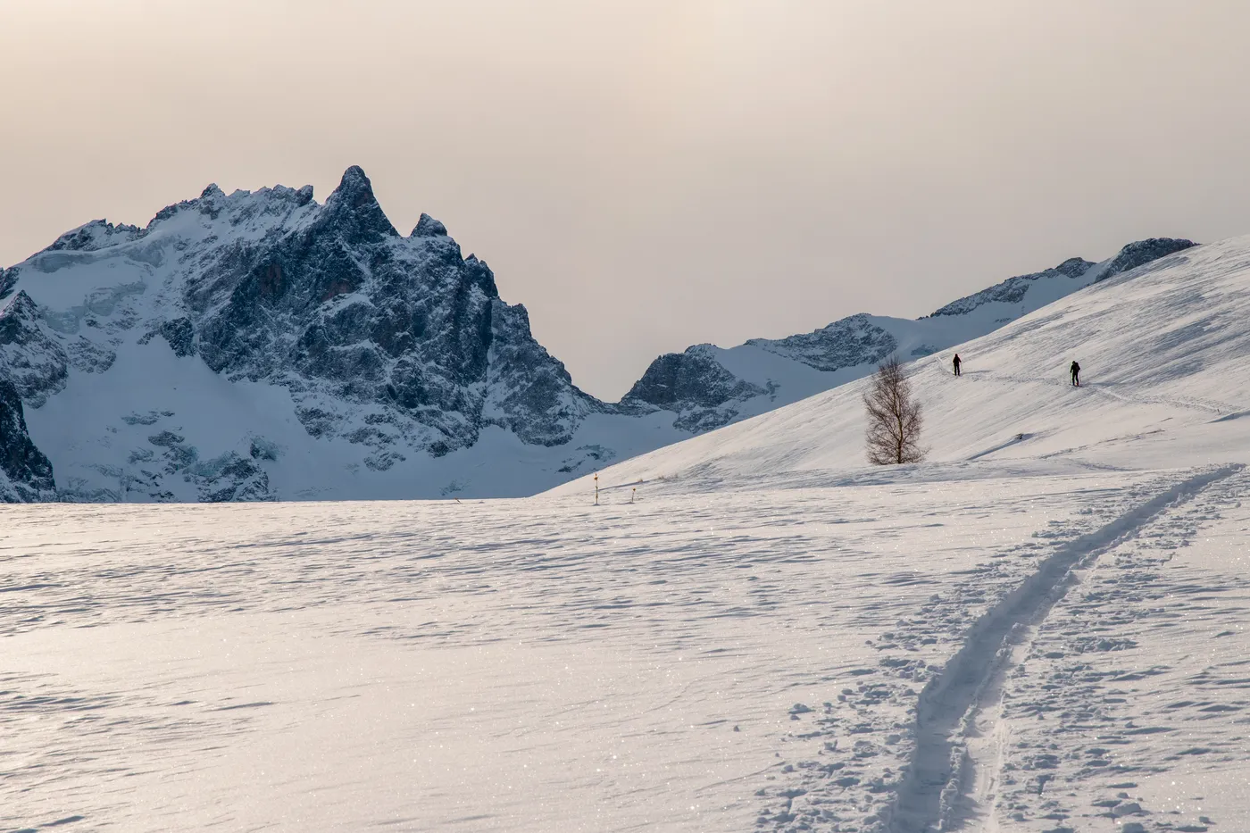 Ski freeride et ski de randonnée dans les Alpes — photo 31
