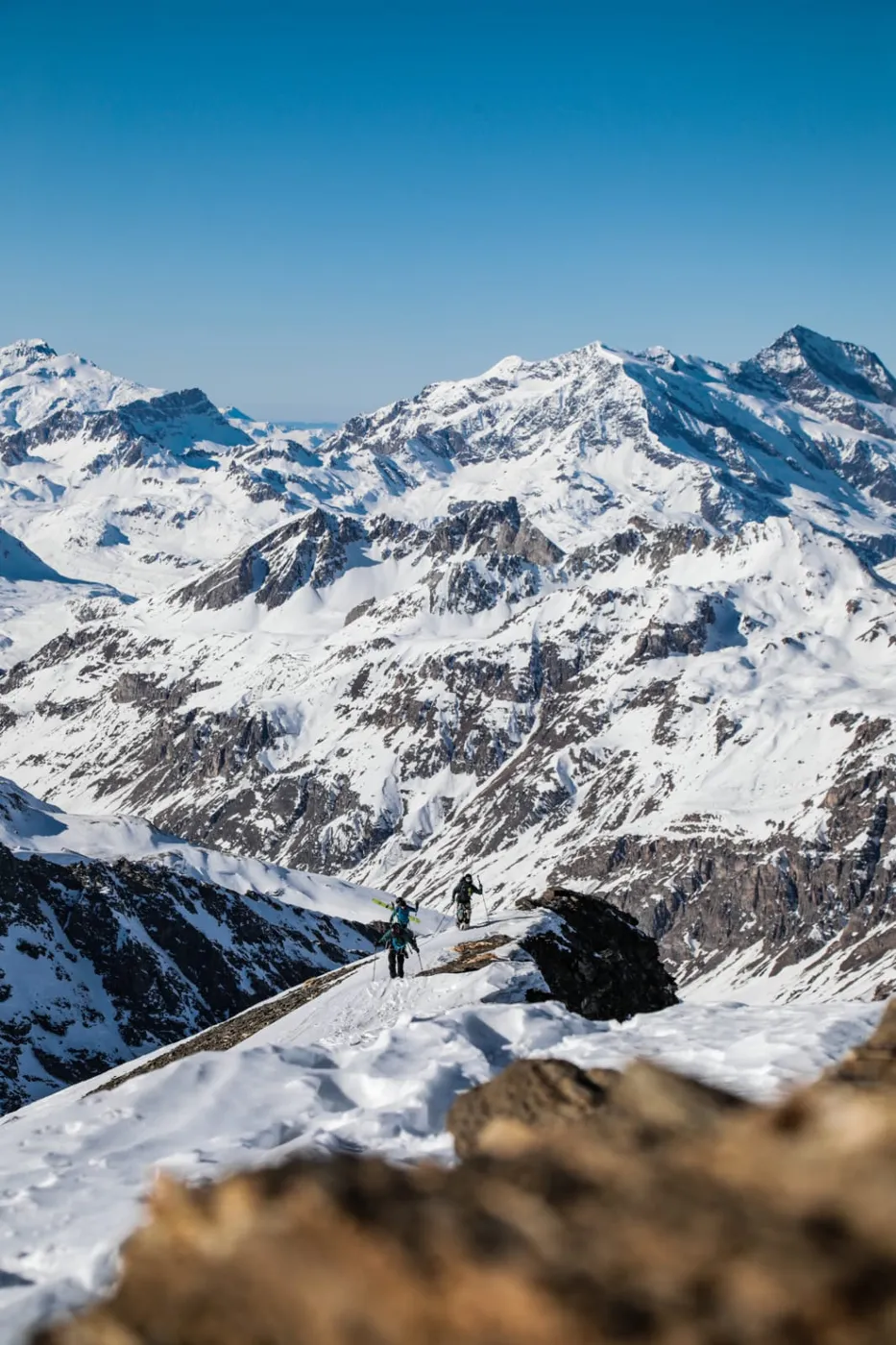 Ski freeride et ski de randonnée dans les Alpes — photo 6