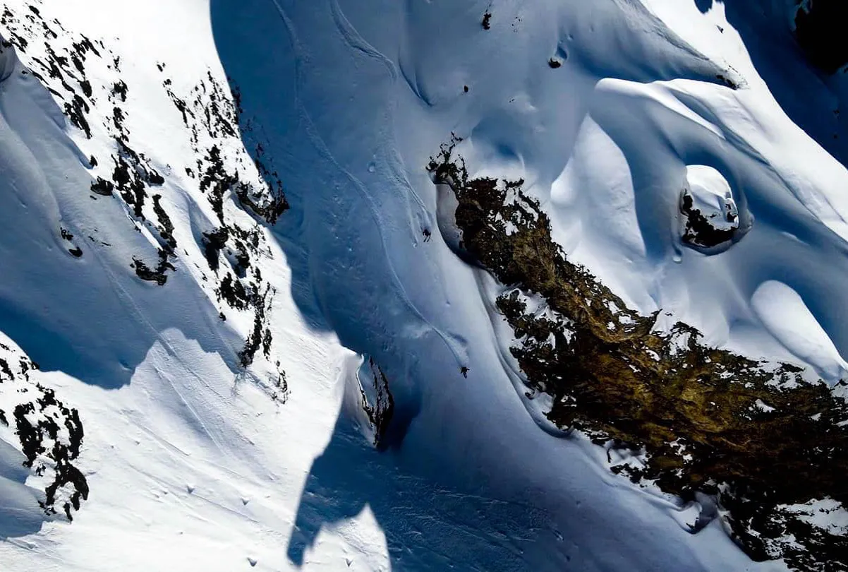 Ski freeride et ski de randonnée dans les Alpes — photo 3
